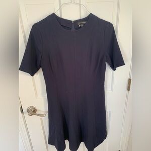 Banana Republic Navy Short Sleeve Dress